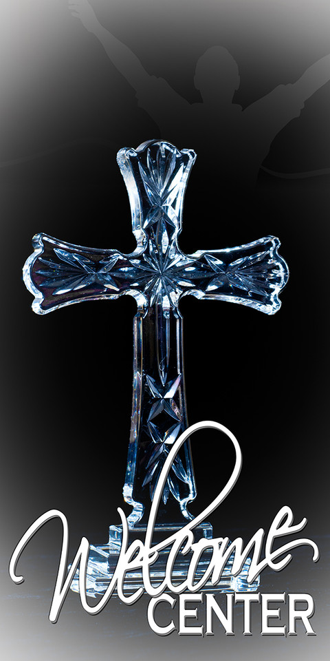 Church welcome banners are visual tools designed to create an inviting atmosphere, directing visitors while communicating key information like service times, the church name, or welcoming messages. Common types include durable outdoor vinyl banners for curb appeal, vertical feather flags, and indoor retractable banners for lobbies.

And if you want something uniquely yours, contact us! Our design professionals will create a special design with your information - all at no extra charge!