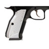 CZ USA Aluminum Grips Full Size Short Grey CZUB