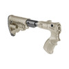 FAB M4 Folding  Stock w Shock Absorber for Rem 870 Tan