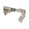 FAB M4 Folding Stock w Shock Absorber for Rem 870 Tan