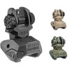 FAB Defense Front & Rear Set of Flip-up Sights (1x RBS, 1x FBS) ODG