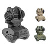 FAB Defense Front & Rear Set of Flip-up Sights (1x RBS, 1x FBS) FDE