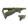 FAB Defense Rubberized MLOK Ergo Angled Grip Combo  Green