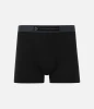 Thermowave Mens 100% Merino Wool Boxer, Black Medium