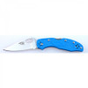 Ganzo Knife Firebird 440C 75mm Drop Point Back Lock Nylon Blue GZOF759MBL Wolverine Supplies