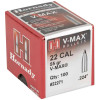 Hornady V-Max Bullets 22 Caliber .224 55 Grain Box/100