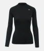 Thermowave Girl's 100% Merino Wool Top, Black, Sz 8