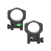Accu-Tac 30mm Scope Rings w/ Bubble Level Matte Black
