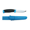 Mora Kniv Companion 4.1" Stainless w/ Plastic Sheath Blue