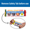 Pull Start Fire Windproof (200mph) Fire-Starter 30-Min Burn 3-Pack