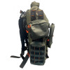 Rugid Waterproof Roll Top Bug Out Tactical Backpack Green