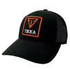 Tikka Trucker Hat Black w/ Black Mesh