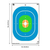 Allen EZ Aim Fun Group Paper Shooting Targets, 12"W x 18"H, 8-Targets, Multi