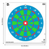 Allen EZ Aim Fun Triggering More Fun Paper Shooting Targets, 12"W x 12"H, 9-Pack, Multi