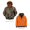 Staghorn Outfitters Canvas Hooded Jacket, Reversible Mossy Oak DNA Country / Blaze Orange - Large