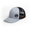 Athlon Logo Hat (Raised A) - Grey/Grey/Black