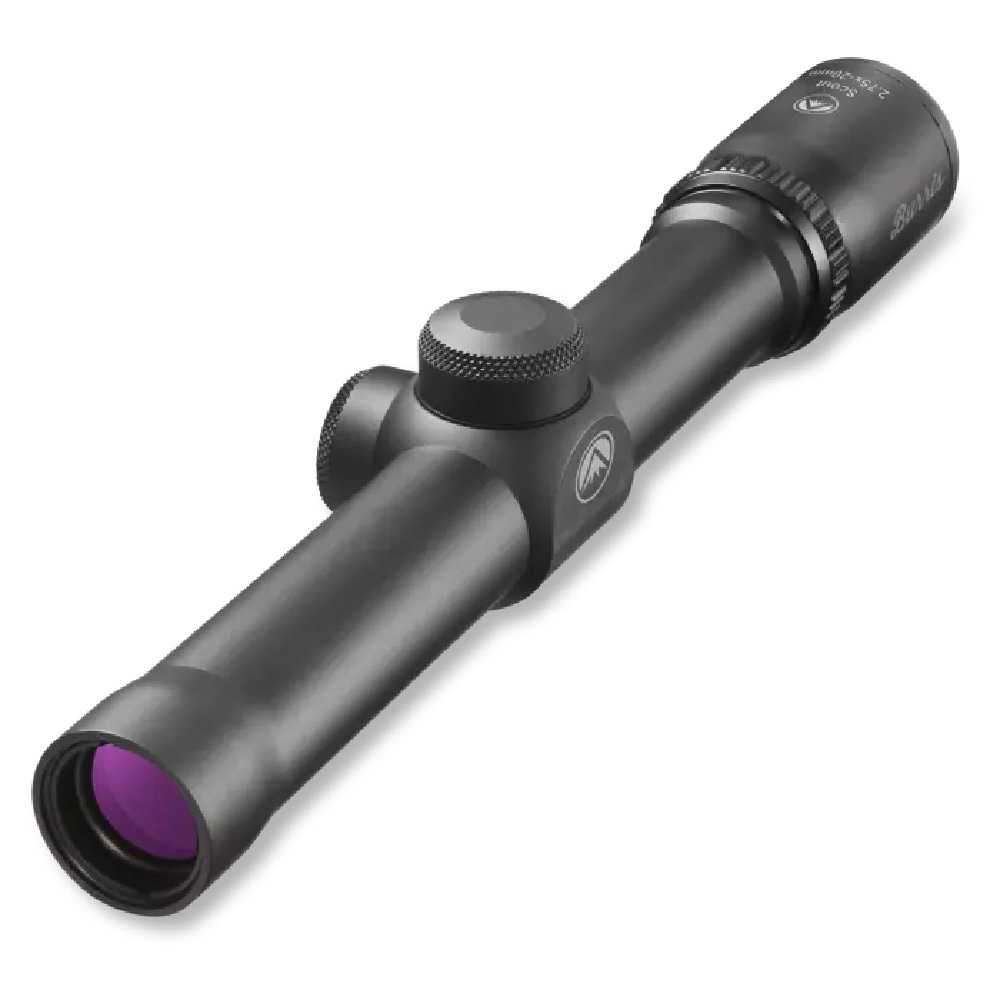 Burris Scout 2.75x20mm Heavy Plex RFP 1 Inch Capped