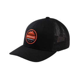 Browning Cap UINTA Black S/M Flexfit Closure Mid Profile