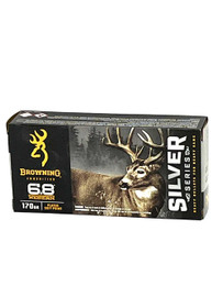 Browning Silver 6.8 Western 170 Grain 2920 Fps Plated Soft Point Box/20