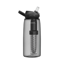 Camelbak Eddy + filtered by LifeStraw, 32oz Bottle with Tritan Charcoal