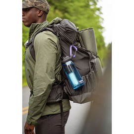 Camelbak Eddy + filtered by LifeStraw, 32oz Bottle with Tritan Charcoal Camelbak Eddy + filtered by LifeStraw, 32oz Bottle with Tritan Charcoal