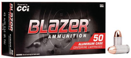 CCI Blazer Pistol Ammo .45 ACP 230gr FMJ Box/50 CCI3570 Wolverine Supplies