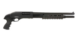 Canuck Freedom Enforcer PA 12ga/3" 17"/432mm 5-Round Raptor Grip & Tactical Stock Distressed Red