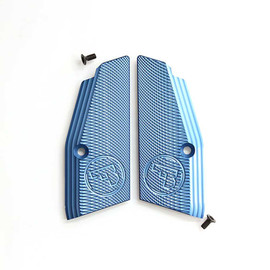 CZ USA Aluminum Grips Full Size Short Blue CZUB