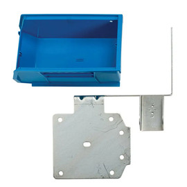 Dillon Square Deal Empty Cartridge Bin/Bracket Blue