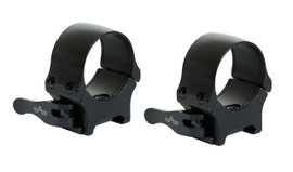 EAW QD Roll-Off Rings 30mm Height: 10mm Medium High Matte Black