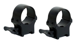 EAW QD Roll-Off Rings 30mm Height: 18mm Extra High Matte Black