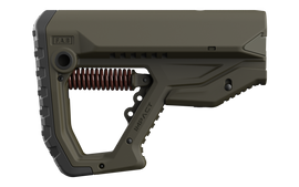 FAB Defense Recoil Reduction Buttstock w/ Variable Reduction Settings Green