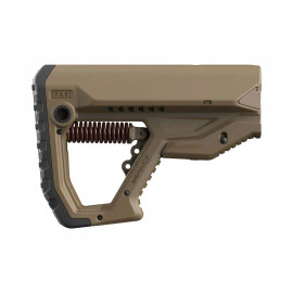 FAB Defense Recoil Reduction Buttstock w/ Variable Reduction Settings Tan