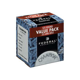 Federal Champion .22LR 36gr Copper Plated 1260fps Box/525