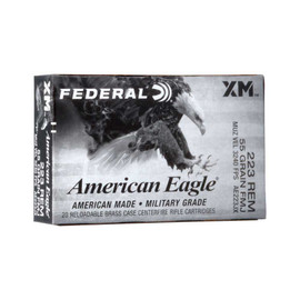 Federal American Eagle .223 Rem 55gr FMJ Box/20