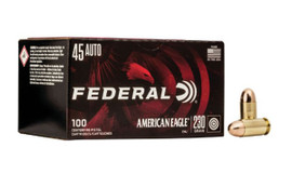 Federal American Eagle .45ACP 230gr FMJ 890 fps Box/100