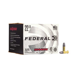 Federal AutoMatch .22LR 40gr 1200 fps Box 325