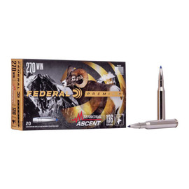 Federal Premium Terminal Ascent .270 Win 136gr Box/20