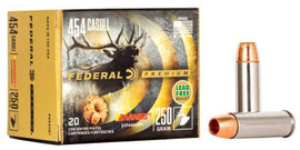 Federal Barnes Expander Handgun .454 Casull 250 Grain 1530 Grain Box/20