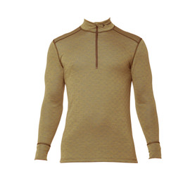Thermowave Men's Xtreme 1/2 Zip Coyote Brown/Moss, XL Thermowave Men's Xtreme 1/2 Zip Coyote Brown/Moss, XL