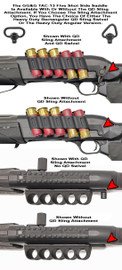 GG&G RemTAC-13 12ga 5-Shot Side Saddle w/ Rectangular Swivel