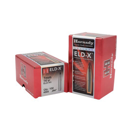 Hornady ELD-X Bullets 7mm .284 Cal 162gr  BT Box of 100