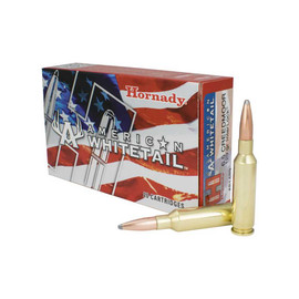 Hornady American Whitetail 6.5CM 129gr Interlock BTSP Box/20