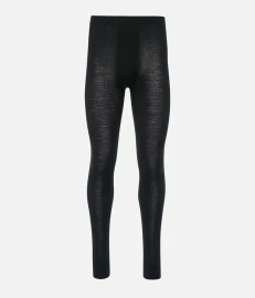 Thermowave  Unisex 100% Merino Wool Bottoms, Black, Sz 8