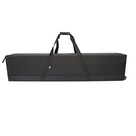 Lakewood Deluxe Double Rifle/Shotgun Case 53”x9”x12” w/ Wheels Black