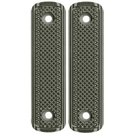 Midwest Industries Lever Stock G10 Straight Grip Grey & Black