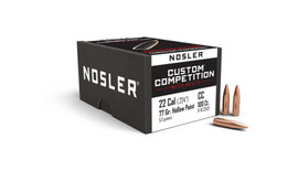 Nosler Custom Competition .22 Cal 77 Grain HPBT Box/100