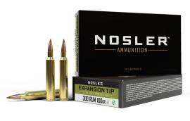 Nosler .300 RUM 180 Grain 3200 fps E-Tip Box/20