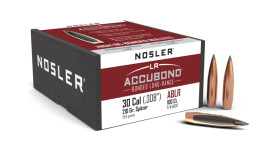 Nosler Bullets Accubond Long-Range .30 Cal 210 Grain Soft Point Box/100