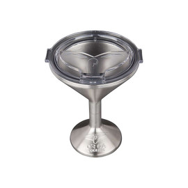 ORCA Chasertini Stainless 8oz Clear Lid Double Walled